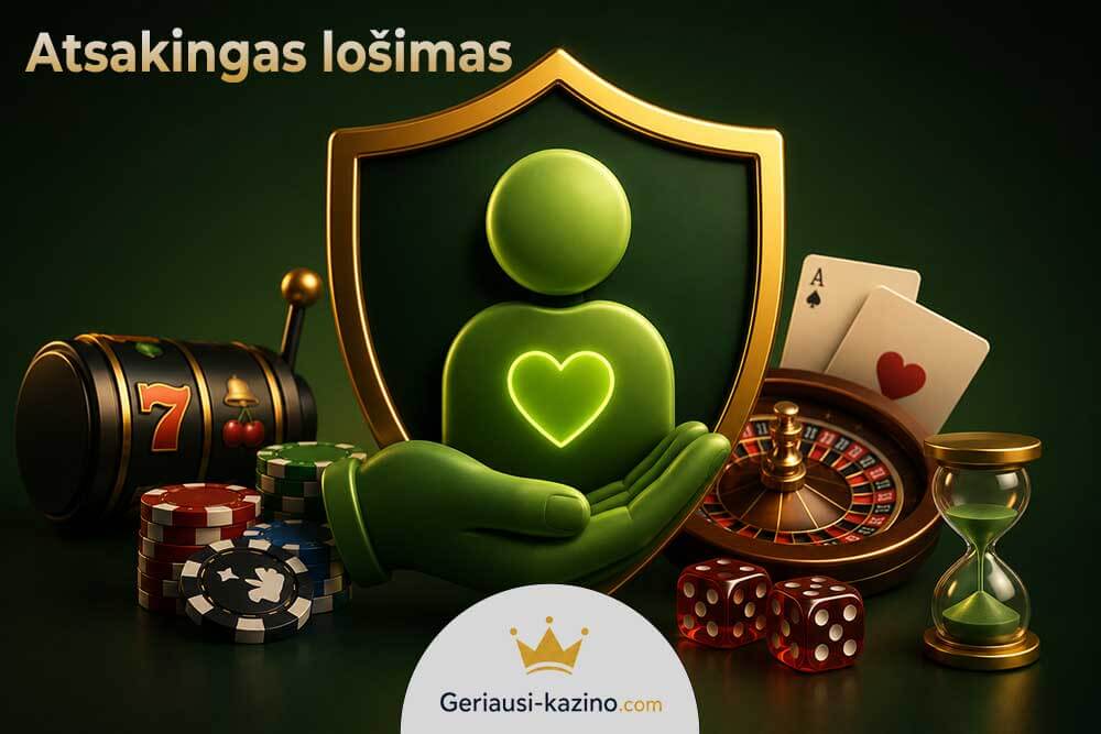 Atsakingas lošimas tave saugo.