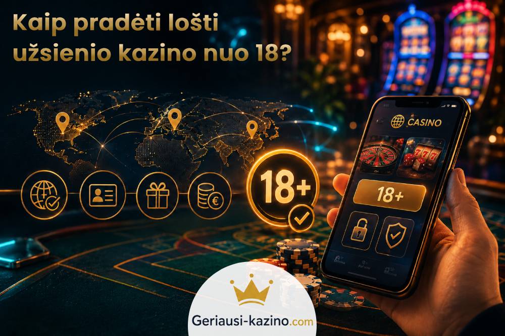 Lošk nuo 18 - penki žingsniai.
