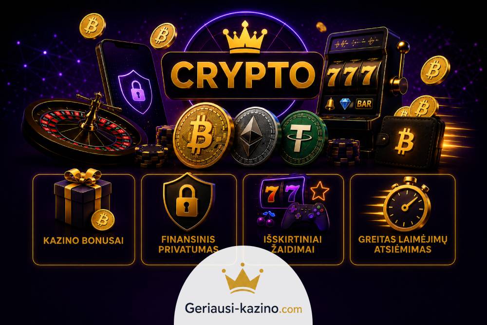 4 priežastys lošti kripto kazino.